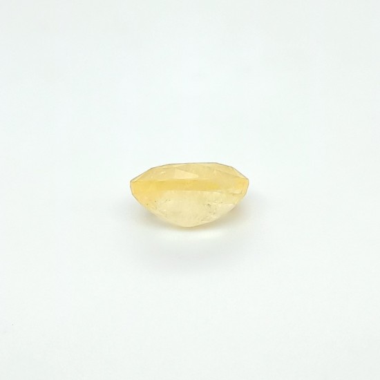 Yellow Sapphire (Pukhraj) 8.16 Ct Lab Tested